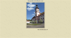 Desktop Screenshot of pfarrei-michelfeld.de